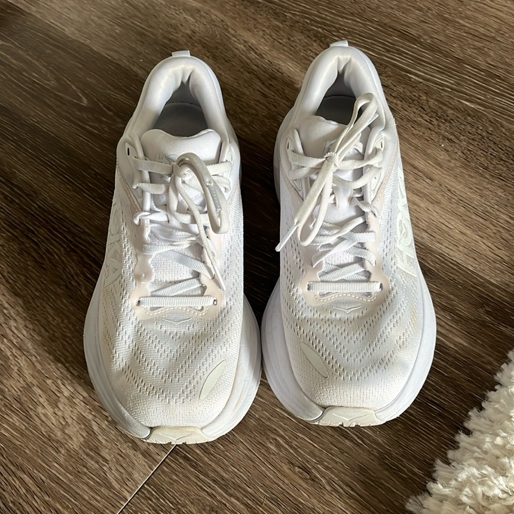 Women’s HOKA Bondi Sneakers white